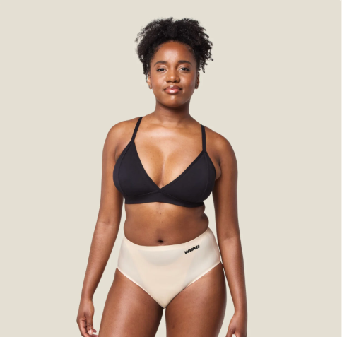 WUKA Stretch sin costura corte medio flujo medio nude XS-L